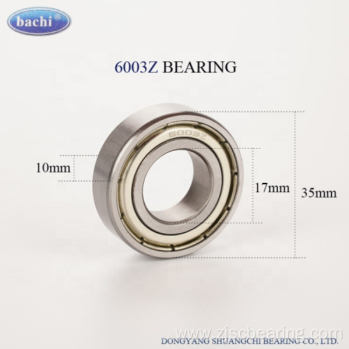 Motor Fan Bearing High-Performance Deep Groove Ball Bearing